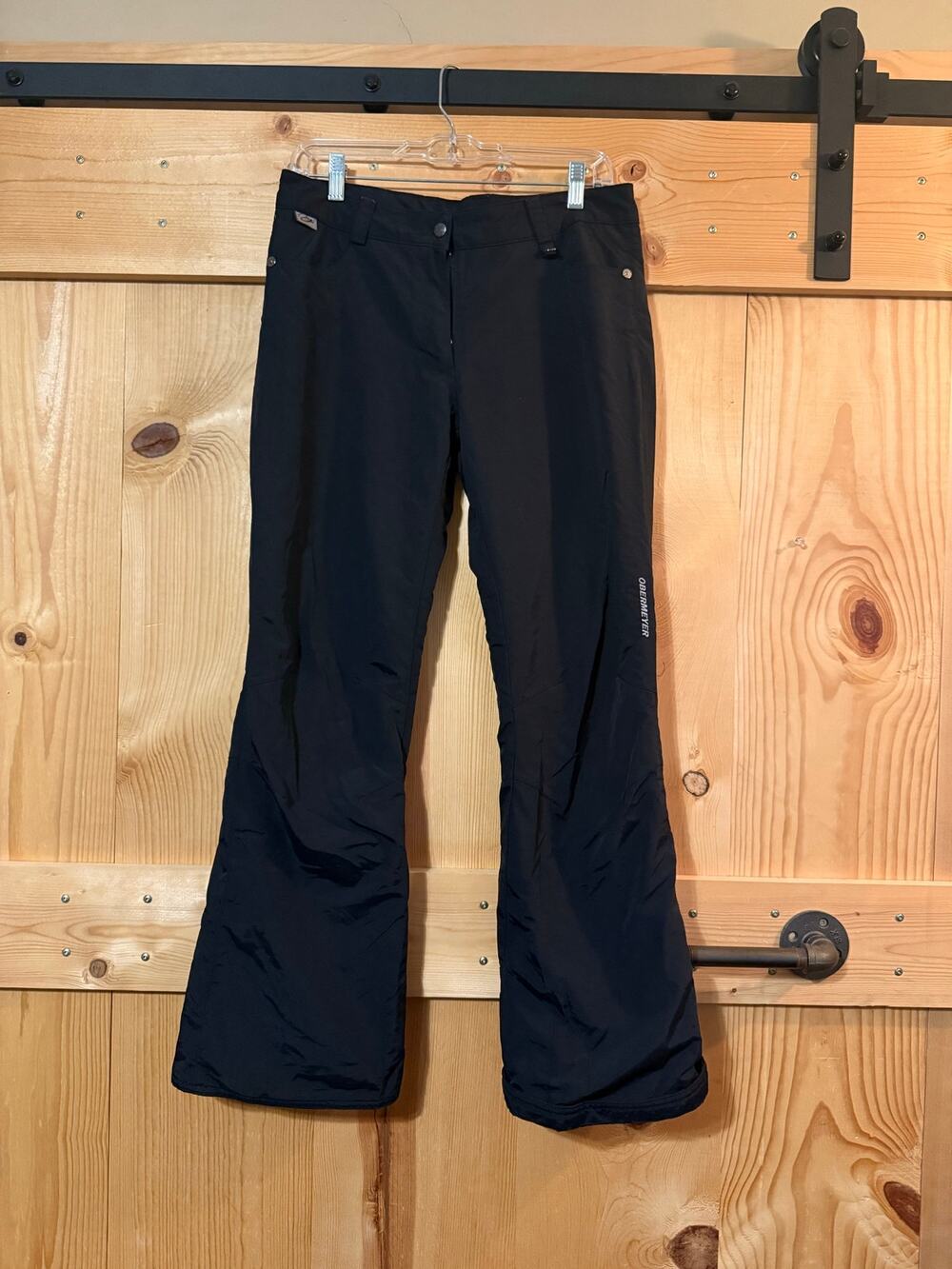 Obermeyer Women’s Snow Pants Hydro Block Size 4 Black Ski Snowboard Insulated
